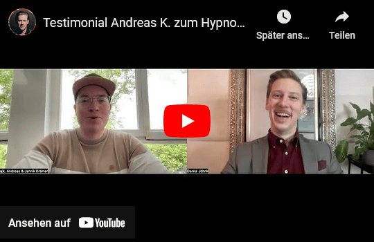 Youtube Video Thumbnail Testimonial Andreas